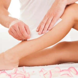 Half leg hair removal (30 mins)